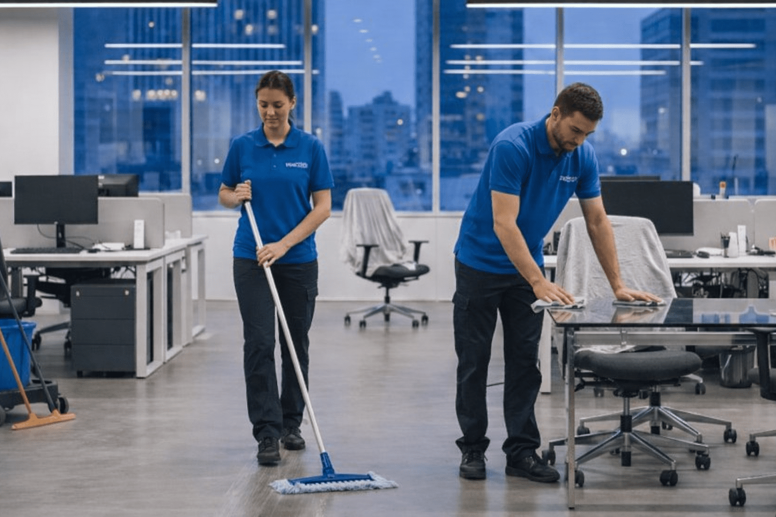 Commercial office cleaning in Brisbane