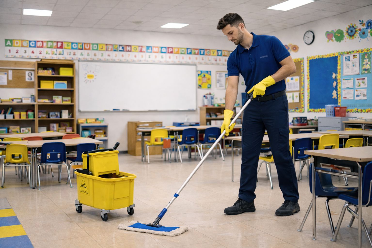 cleaning services for schools