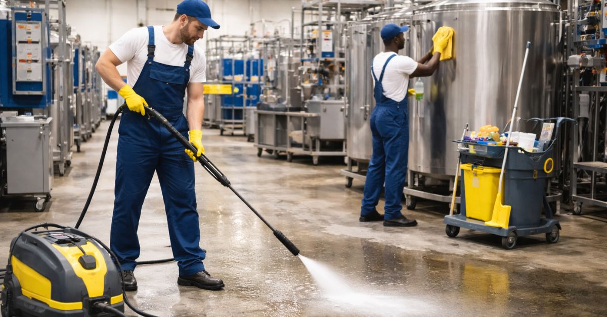 Industrial cleaning services