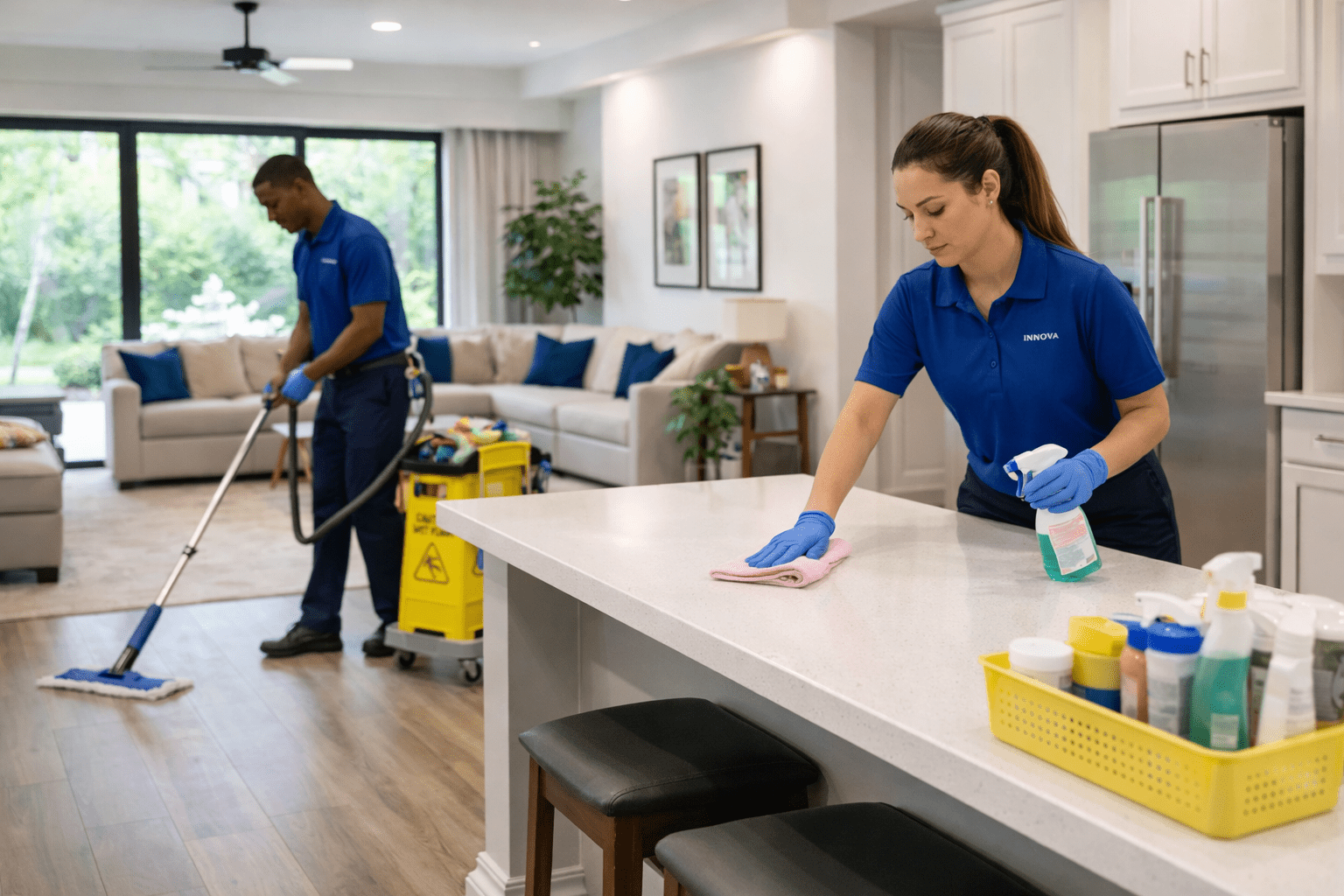 real estate and commercial property cleaning services in Brisbane