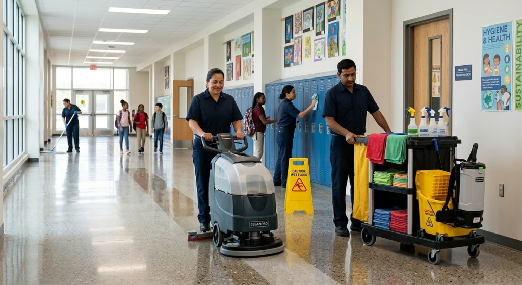 cleaning services for schools