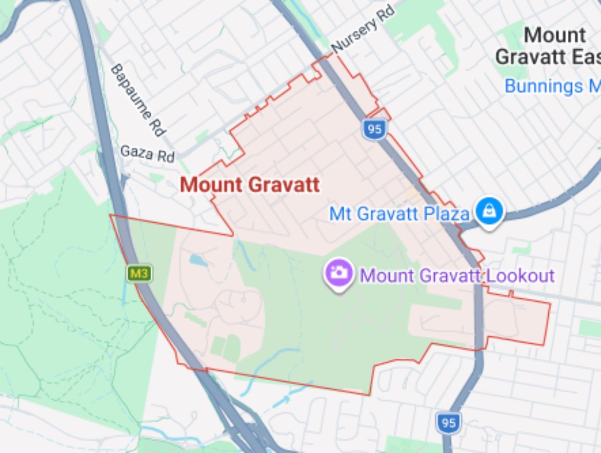Mount Gravatt map